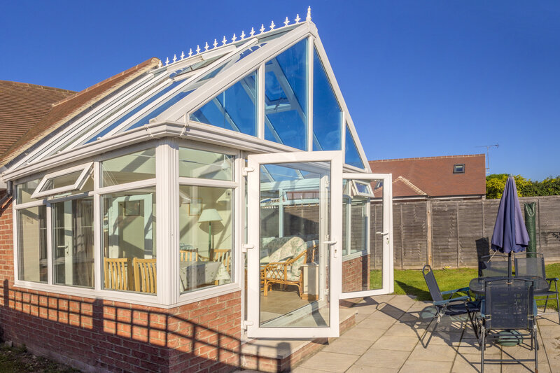 Glass Conservatory in Leicestershire United Kingdom